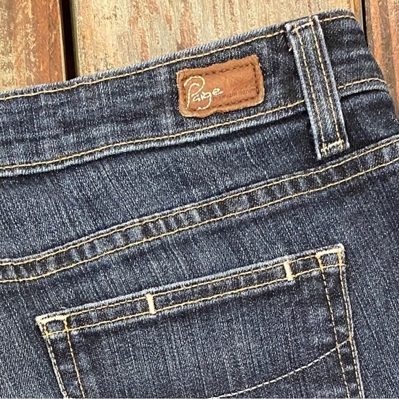 Paige 26 (4) Jimmy Jimmy Denim Jeans Shorts Low Rise Stretch Womens Cutoffs - Picture 5 of 13